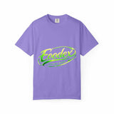 Unisex garment-dyed t-shirt in heavy cotton with relaxed fit and vintage soft-washed texture