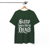 Gildan 5000 unisex heavy cotton tee in white with seamless body and crew neckline for durable, comfortable everyday wear