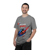 Unisex garment-dyed heavyweight cotton t-shirt with relaxed fit and durable double-needle stitching