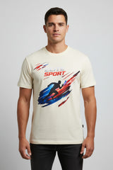 Unisex garment-dyed heavyweight cotton t-shirt with relaxed fit and vintage soft feel