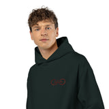 Relaxed Fit Fleece Hoodie — EOODEX