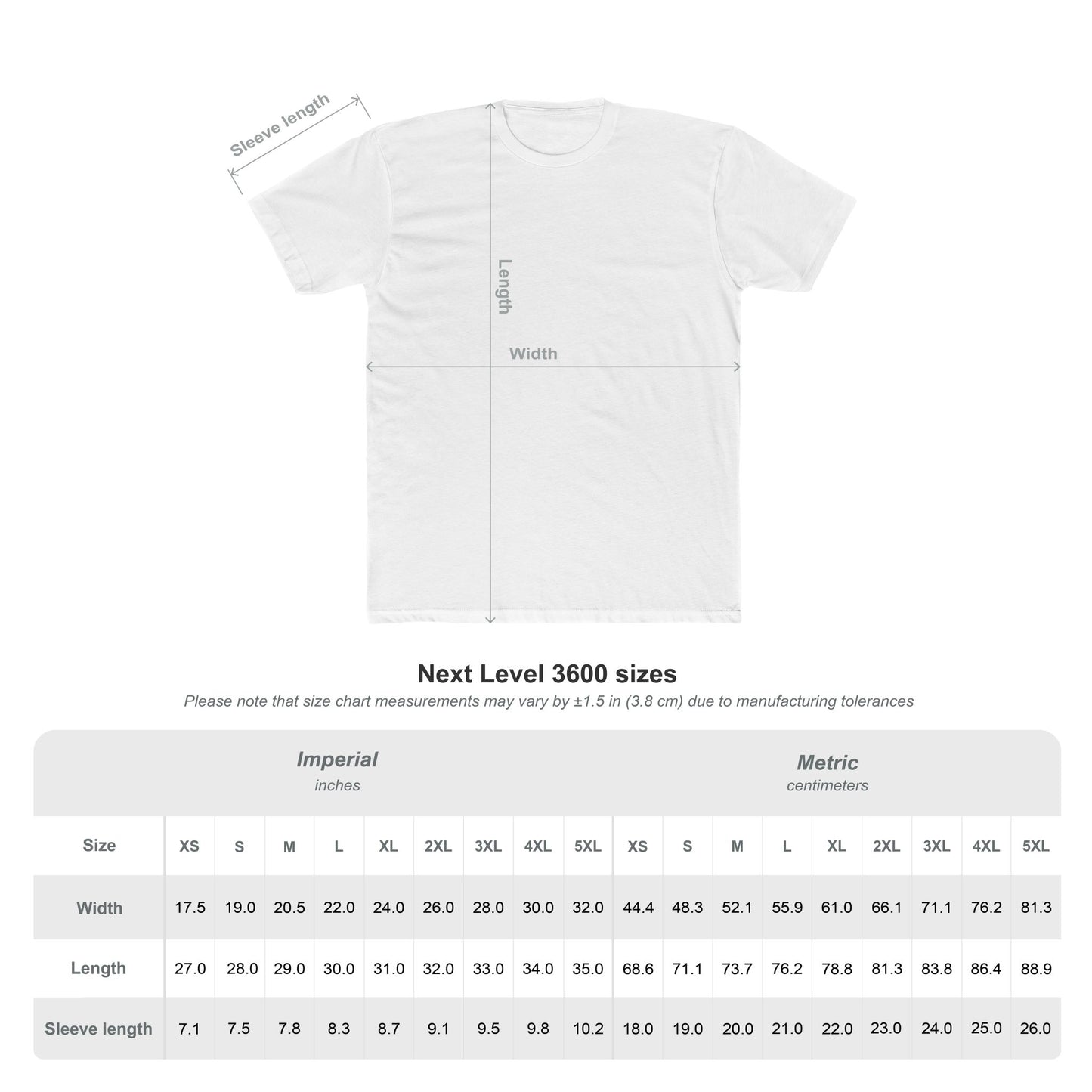 Next Level 3600 Cotton T-Shirt | Unisex Lightweight Fitted Tee – Eoodex