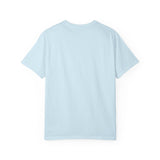 Unisex garment-dyed heavyweight cotton t-shirt in vintage streetwear style