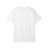 Unisex garment-dyed heavyweight t-shirt in softwashed cotton with relaxed fit and durable double-needle stitching