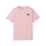 Unisex garment-dyed heavyweight cotton streetwear t-shirt in vintage finish