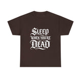 Unisex Gildan 5000 heavy cotton tee in white with crew neck and classic fit