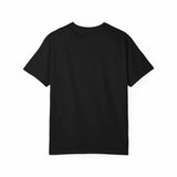 Unisex garment-dyed heavy cotton t-shirt in relaxed fit with premium US cotton and durable double-needle stitching