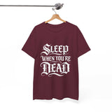 Gildan 5000 unisex heavy cotton tee in white with classic fit and crew neckline