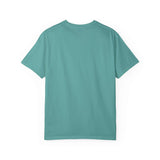 Unisex garment-dyed heavyweight cotton t-shirt with relaxed fit and premium comfort