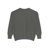 Unisex garment-dyed heavyweight sweatshirt in premium cotton blend with relaxed fit and streetwear style