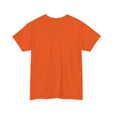 Gildan 5000 unisex heavy cotton tee in classic fit with crew neckline and durable 100% cotton fabric