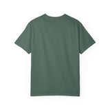 Unisex garment-dyed heavy cotton t-shirt in relaxed fit with premium 100% US cotton and vintage soft-washed texture