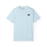 Unisex garment-dyed heavyweight cotton t-shirt in vibrant colors with vintage finish and durable construction