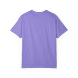 Unisex garment-dyed heavyweight cotton t-shirt with relaxed fit and durable double-needle stitching for premium comfort and streetwear style