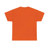 Gildan 5000 unisex heavy cotton tee in classic fit with crew neckline, durable 100% cotton fabric, ideal for everyday wear and custom printing.