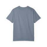 Unisex garment-dyed heavyweight cotton t-shirt in vintage streetwear style
