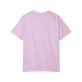 Unisex garment-dyed heavyweight cotton t-shirt with relaxed fit and vintage soft feel