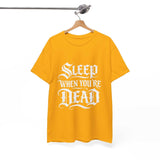 Gildan 5000 unisex heavy cotton tee in white, durable 100% cotton fabric for comfort and custom printing