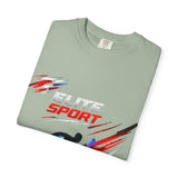 Unisex garment-dyed heavyweight cotton t-shirt with relaxed fit and premium comfort colors